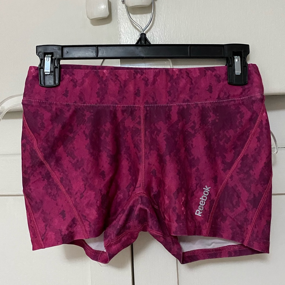 Reebok pink shorts